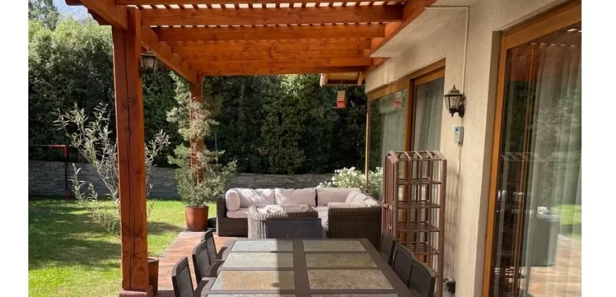 Preciosa Casa La Reina Alta En Condominio Muy Seguro