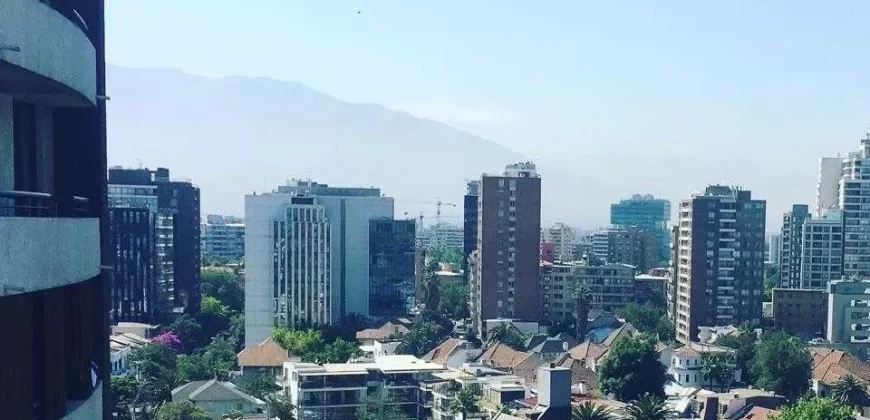 Se vende departamento ideal inversion Metro Manuel Montt, Clinica Indisa, Sheraton